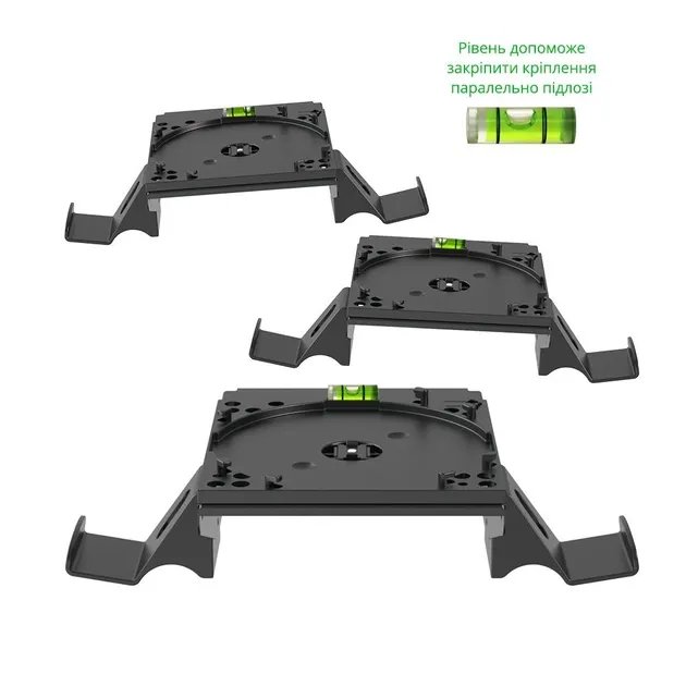 Настенное крепление DOBE для консоли Xbox Series X / геймпада Microsoft Wireless Controller / наушников Xbox Wireless Headset / держатель-кронштейн на стену