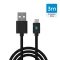 Кабель USB to Type-C для Sony PlayStation 5 (PS5) 3м з індикатором заряду, Dobe