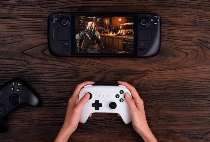 Геймпад 8BitDo Ultimate Bluetooth 80NA White Edition [90222]