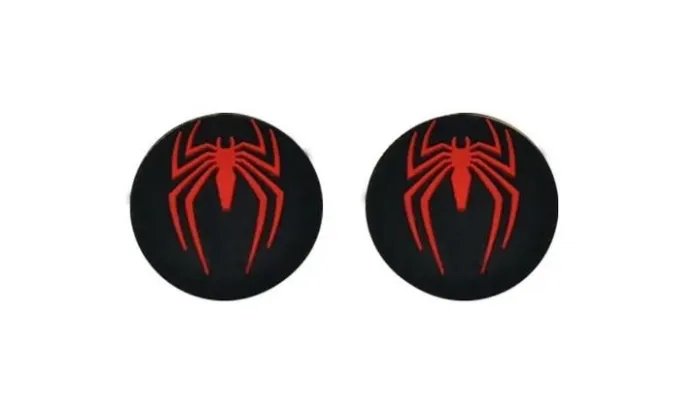 Силиконовые накладки на стики Spider-Man (BR) для геймпадов Sony DualShock PS4 / DualSense PS5 / Xbox Series|One (2шт.)