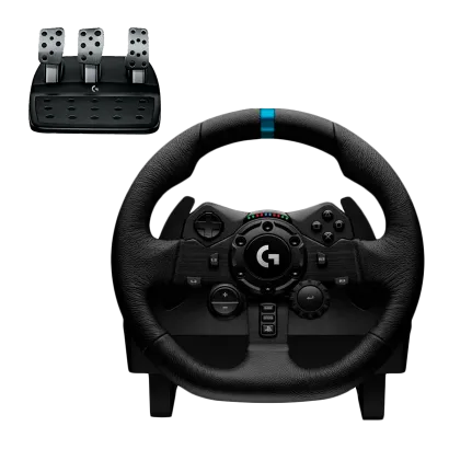 Кермо Дротовий Logitech PlayStation 4 G923 (941-000149) Black