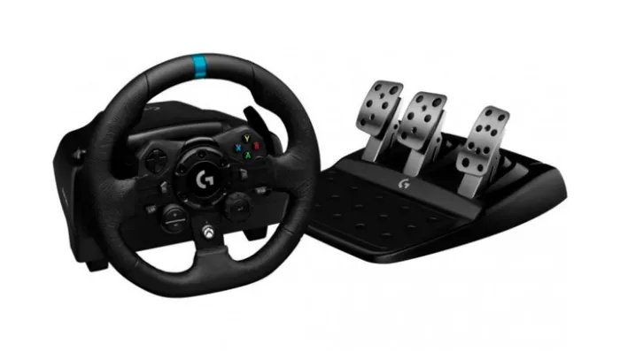 Кермо Дротовий Logitech PlayStation 4 G923 (941-000149) Black
