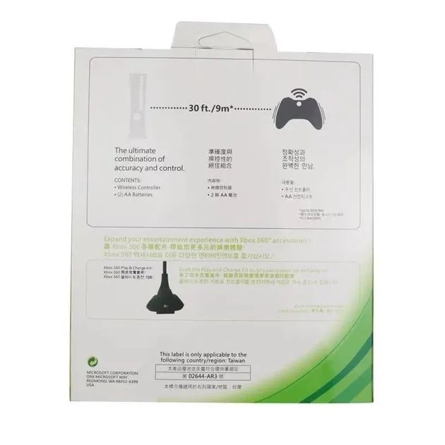 Беспроводной Джойстик Xbox 360 Wireless Controller - VEN-108,чёрный