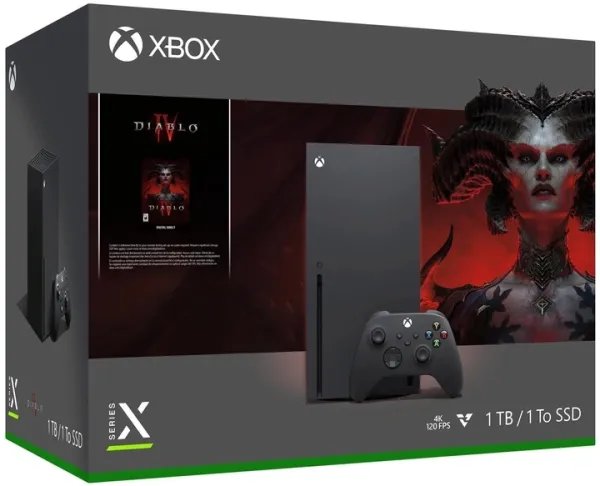 Игровая консоль Microsoft Xbox Series X 1TB Diablo IV Bundle (RRT-00037)