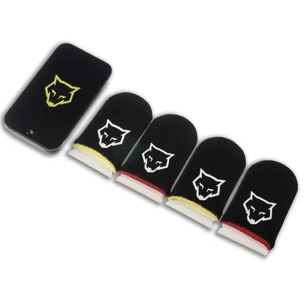 Комплект 2 пары Sarawolf v1 + защитный кейс игровые напальчники для игр на телефона pubg standoff 2 codm пабг