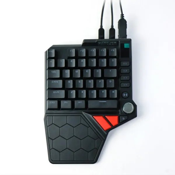 Кейпад одноручная беспроводная bluetooth 5.0 механическая клавиатура с конвертером для телефона Android