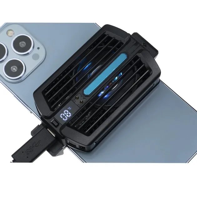 Активное охлаждение MEMO DL10 RGB для игр телефона кулер радиатор охлаждающий на смартфон вентилятор