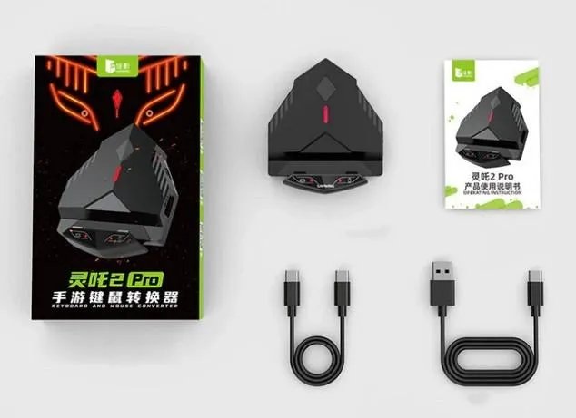 Lingzha 2 Pro универсальный игровой конвертер адаптер переходник для клавиатуры и мыши смартфона android