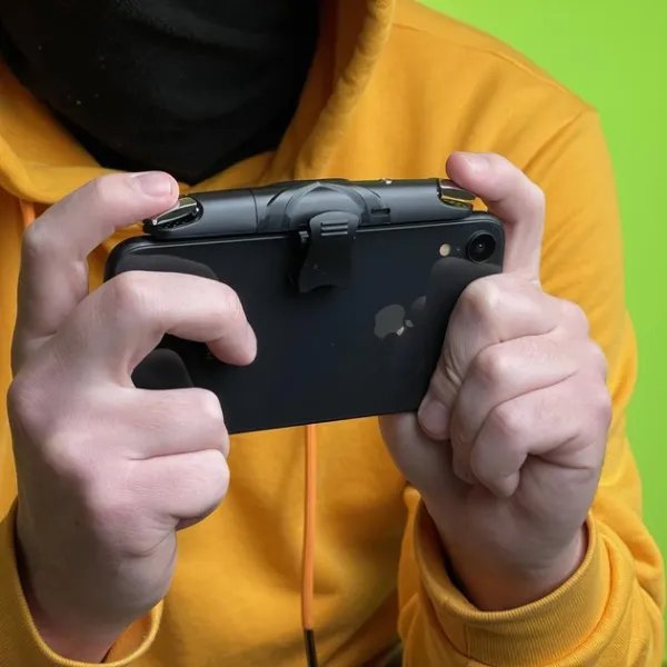 Геймерский комплект для игры на телефоне тригеры G5 + напальчники INWORLD V5 + бокс PUBG Standoff CODm