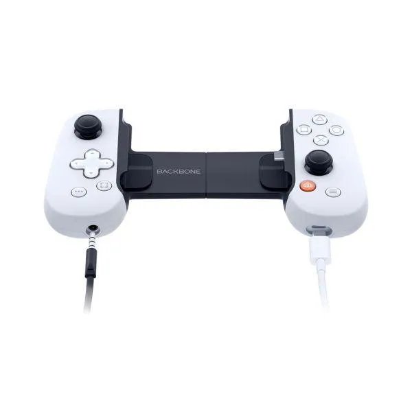 BACKBONE One Mobile Gaming Controller White for Android PlayStation Edition