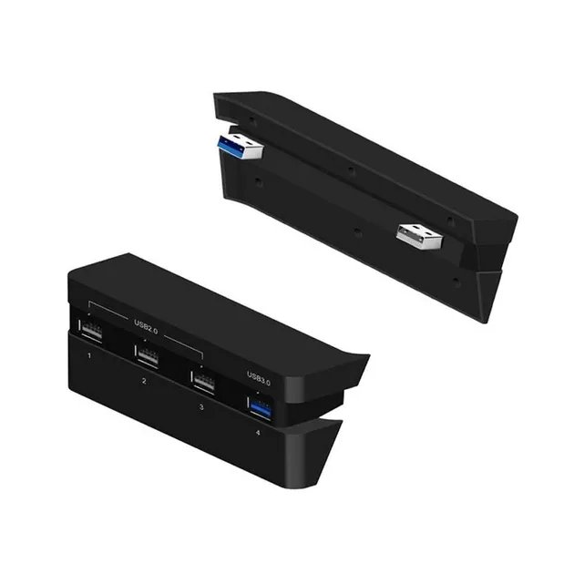 USB Hub на 4 порта USB док станція адаптер для периферійних пристроїв Dobe для PS4 Slim перехідник для Play Station 4