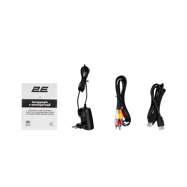 Игровая консоль 2E Ігрова консоль 2Е 8bit HDMI (2 бездротових геймпада, 298 іго (2E8BHDWS288)