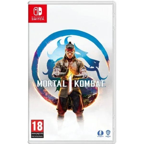Nintendo Switch (OLED model) Neon Blue-Red + Игра Mortal Kombat 1 (русская версия)
