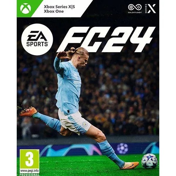 Microsoft Xbox Series S 512Gb + EA SPORTS FC 24 (русская версия) + доп. Wireless Controller with Bluetooth (Robot White)
