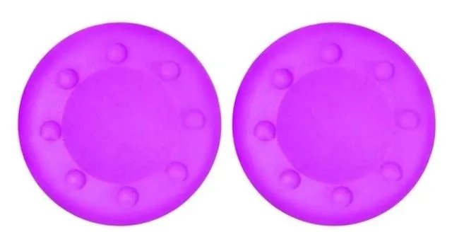 Силиконовые накладки на стики Purple для геймпадов Sony DualShock PS4 / DualSense PS5 / Xbox Series|One (2шт.)