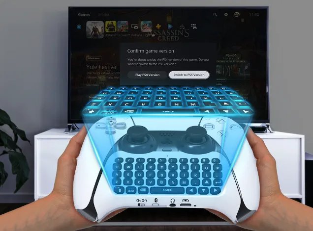 Беспроводная Bluetooth клавиатура JYS для геймпада Playstation 5 PS5 DualSense