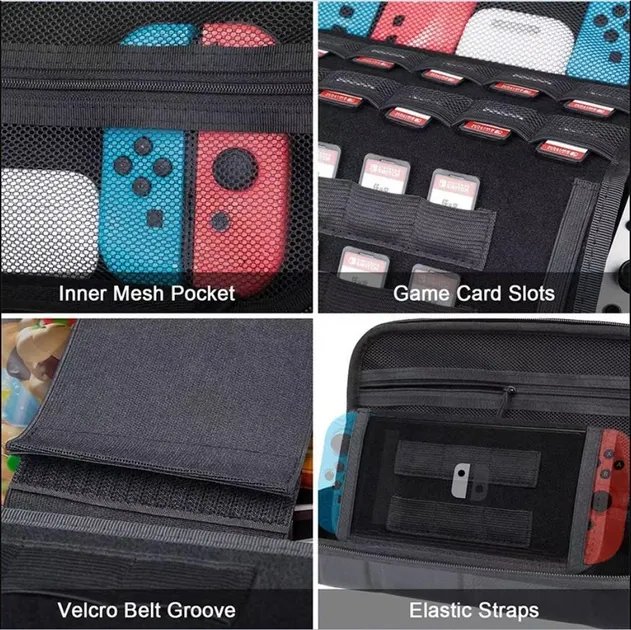 Сумка чехол Guanhe NS7 бокс для NS nintendo switch чёрный