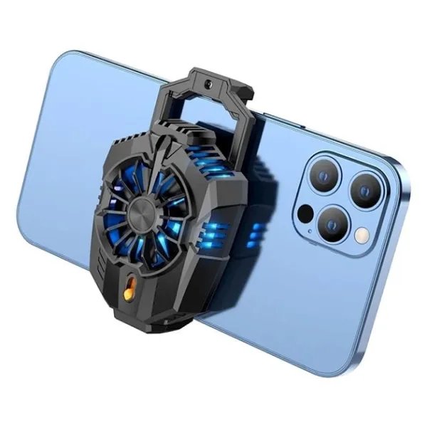 Охлаждающий Кулер для мобильного телефона Hoco GM10 | смартфона на IOS Android Андроид |62-89мм зажим| Черный