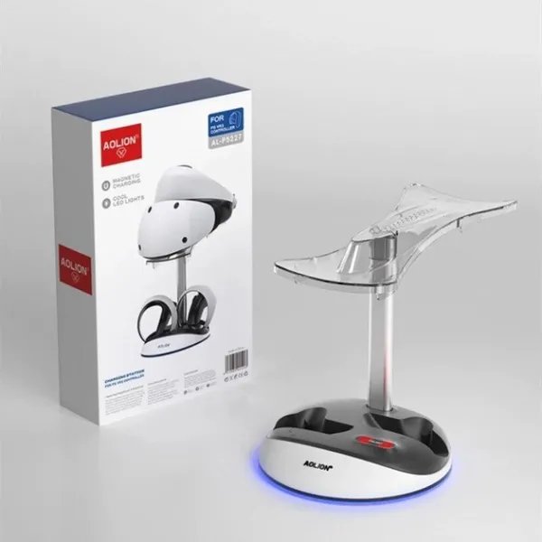 Быстрая зарядная станция подставка AOLION для PlayStation VR2