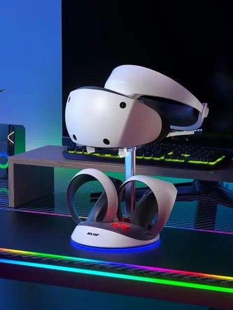 Быстрая зарядная станция подставка AOLION для PlayStation VR2
