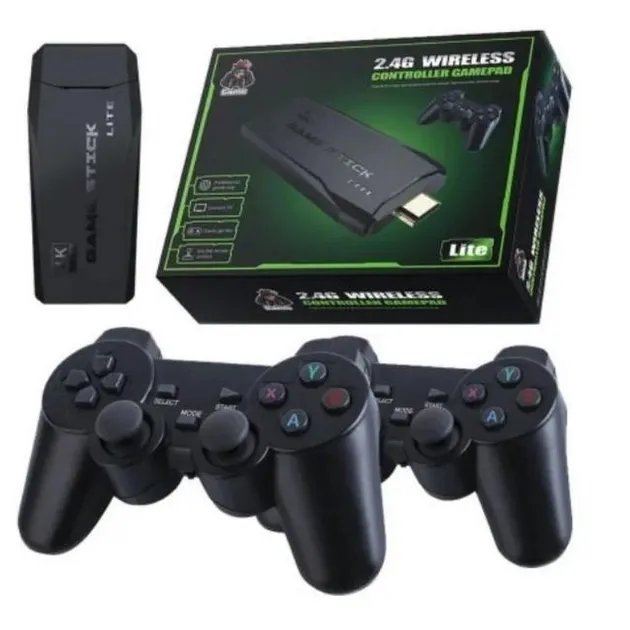 Приставка + 2 беспроводных джойстика Game Stick 8626 HDMI Black N
