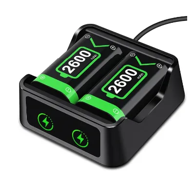 Зарядная док-станция для аккумуляторов 2600 mAh Xbox Series X/S Xbox One X/S