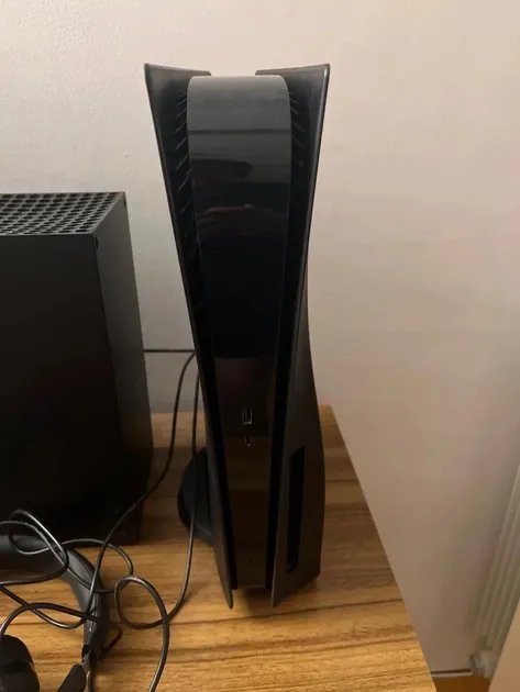 Захисний чохол (змінні панелі) для Sony PlayStation 5 Disc Edition PS5, Black