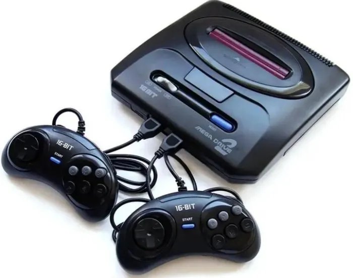 Приставка игровая консоль Sega сега мега драйв Mega Drive 2 368 встроенных игр + поддержка картриджей