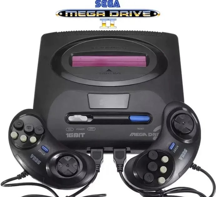 Приставка игровая консоль Sega сега мега драйв Mega Drive 2 368 встроенных игр + поддержка картриджей
