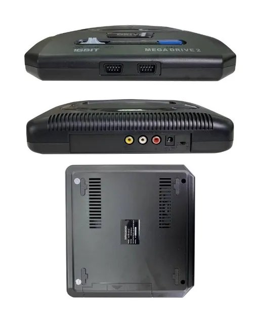Игровая консоль сега мега драйв 2 Sega Mega Drive 2 368 встроенных игр + поддержка картриджей