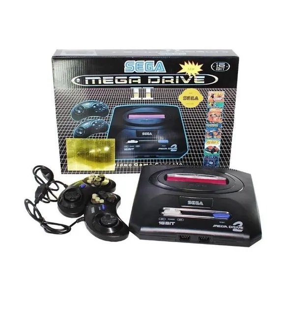 Игровая консоль сега мега драйв 2 Sega Mega Drive 2 368 встроенных игр + поддержка картриджей