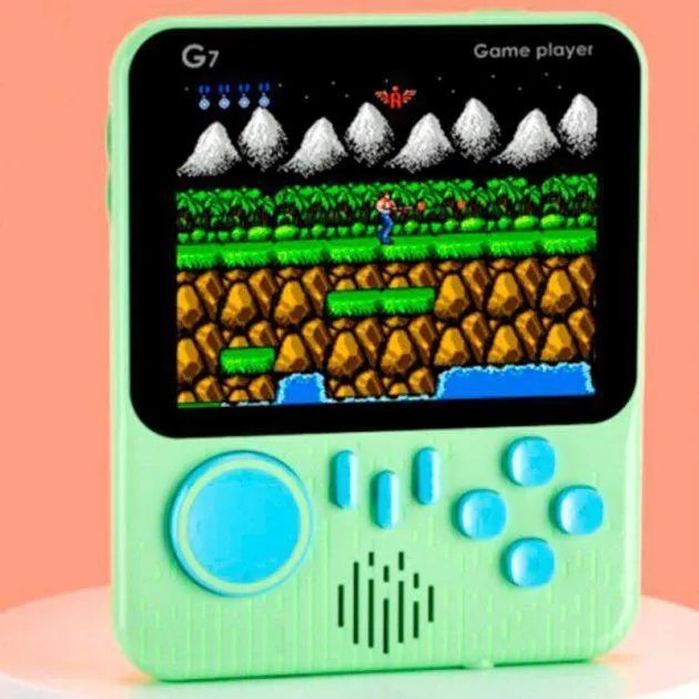 Портативная игровая консоль Game Box G7 500 мАч Green
