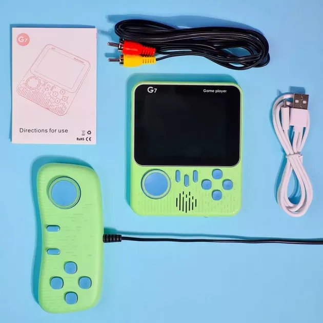 Портативная игровая консоль Game Box G7 500 мАч Green