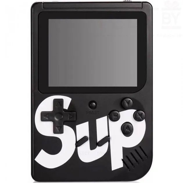Приставка retro fc sup game box 400 игр dendy с джойстиком RF-400 Чёрный