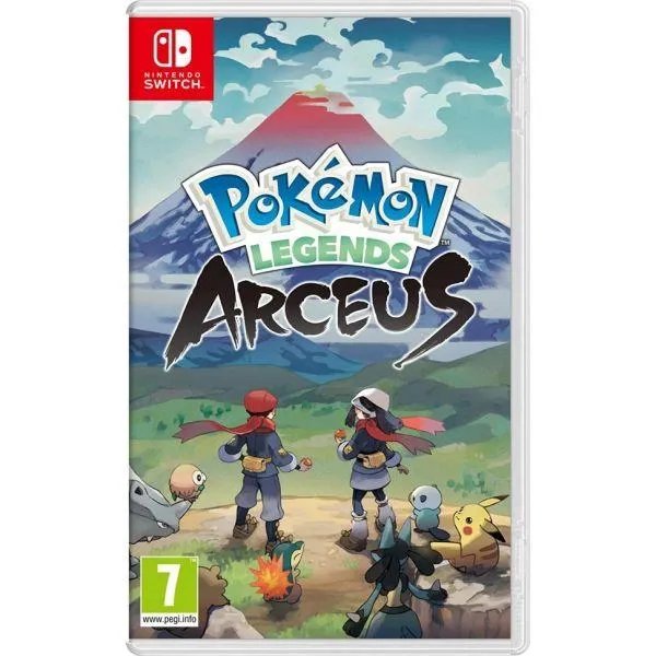 Nintendo Switch Lite Gray + Игра Pokemon Arceus (английская версия)