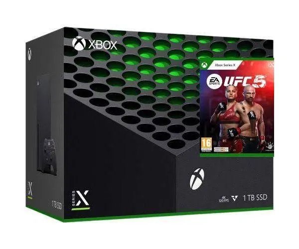 Microsoft Xbox Series X 1Tb + UFC 5 (английская версия)