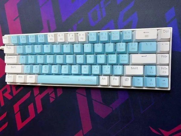 Механическая игровая клавиатура E-YOOSO Z-686 с Hot swap