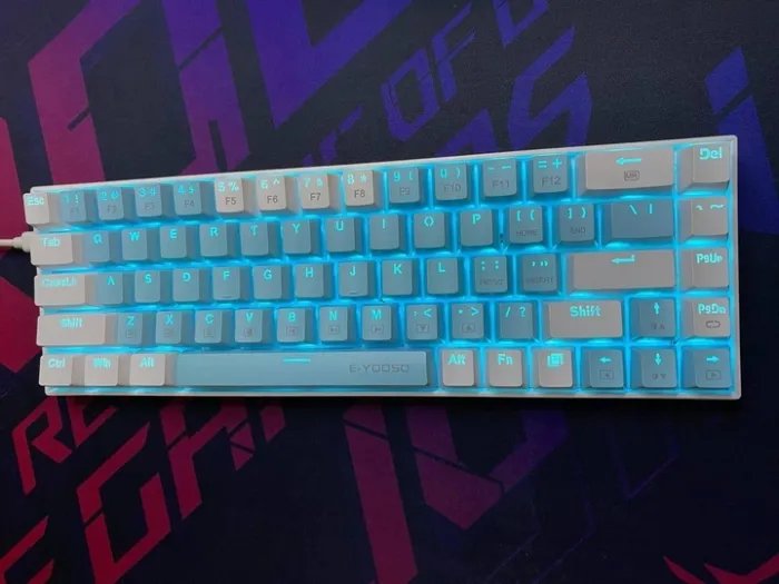Механическая игровая клавиатура E-YOOSO Z-686 с Hot swap