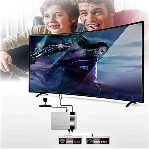 Игровая приставка UKC Mini TV Game Console 1000 игр Белая
