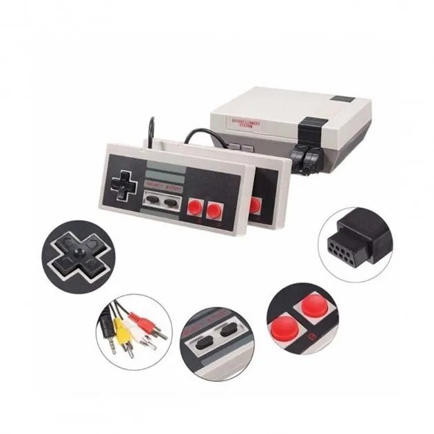 Игровая приставка UKC Mini TV Game Console 1000 игр Белая