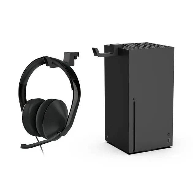 Держатель-крепление-крючок DOBE для наушников Xbox Wireless Headset и игровой консоли-приставки Xbox Series X