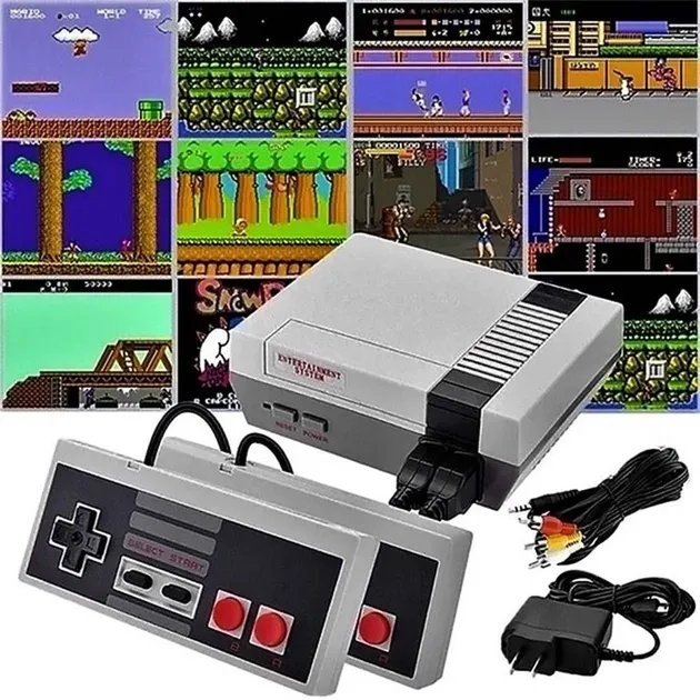 Игровая приставка UKC Mini TV Game Console 1000 игр Белый