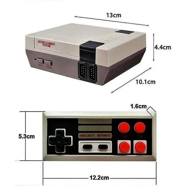 Игровая приставка UKC Mini TV Game Console 1000 игр Белый