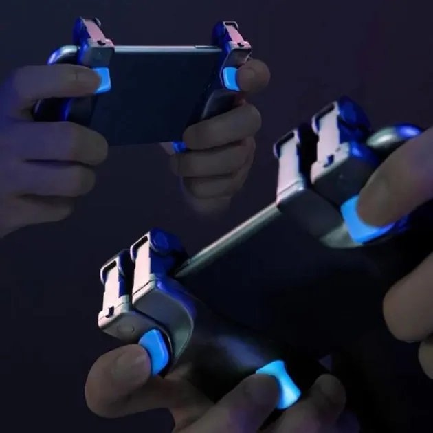 Беспроводной геймпад, триггер Flydigi Shadow Stinger 2 для смартфона, комплект 4 пальца