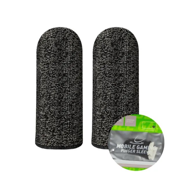 Напальчники чорні Hoco GM4 Phantom Finger Cots для гри в PUBG Mobile 2 шт