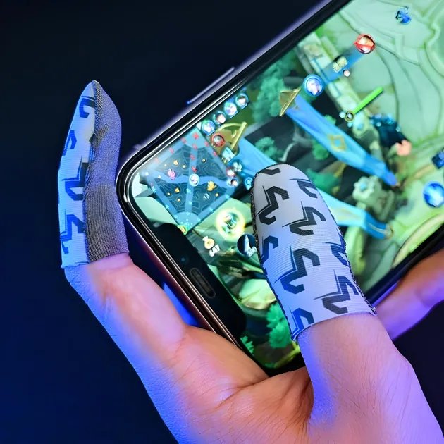 Напальчники ігрові MEMO FS02 для гри на телефоні в Standoff 2, PUBG Mobile, Call of Duty, Free Fire 2 шт