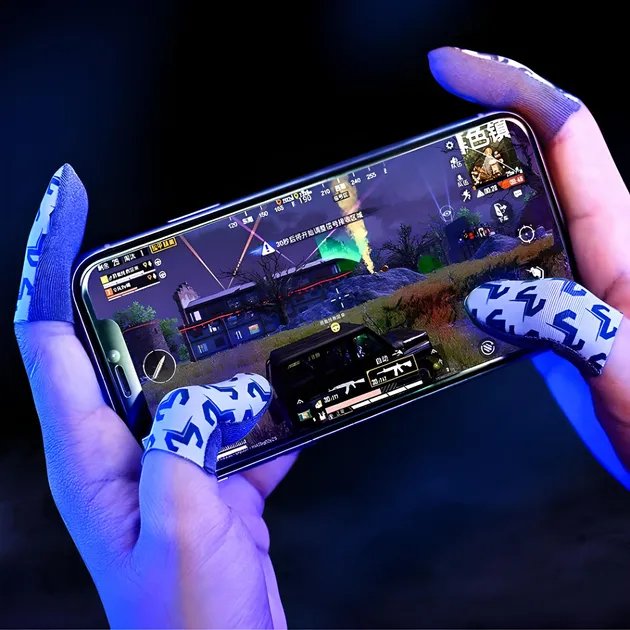 Напальчники ігрові MEMO FS02 для гри на телефоні в Standoff 2, PUBG Mobile, Call of Duty, Free Fire 2 шт