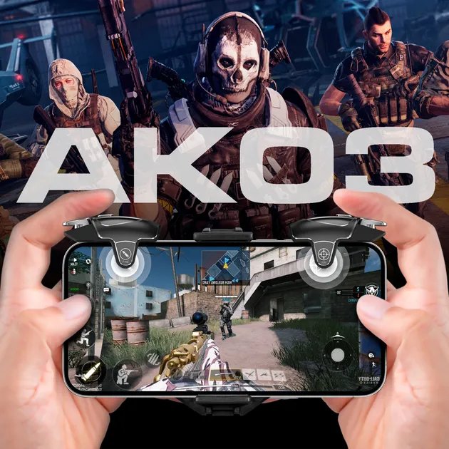 Комплект игровые триггеры MEMO AK03 с макросом Air Mapping куллер охлаждение для телефона