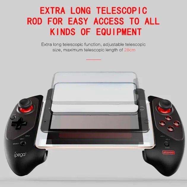 Новый Bluetooth контроллер Ipega PG-9083s Red Bat для iOS/Android смартфонов и планшетов Чёрный (1013-168-00)