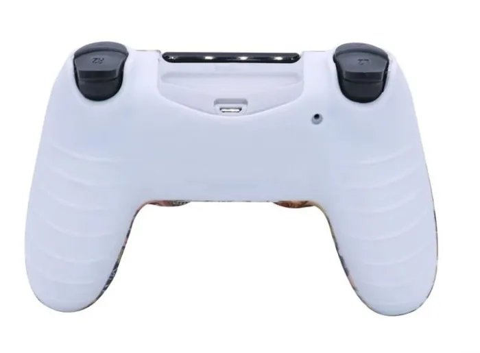 Качественный защитный силиконовый чехол для геймпада Sony DualShock 4™ (PS4) type 22 + в подарок накладки на стики